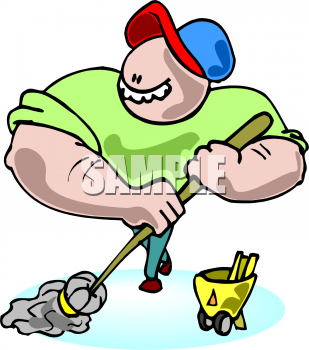 Janitor Clipart