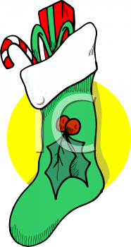 Christmas Stocking Clipart