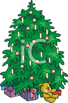 Christmas Candles Clipart