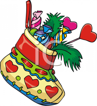 Christmas Stocking Clipart