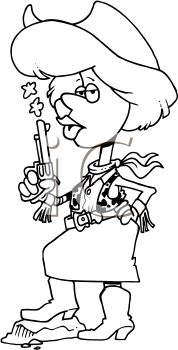 Cowgirl Clipart