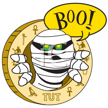 Halloween Mummy Clipart