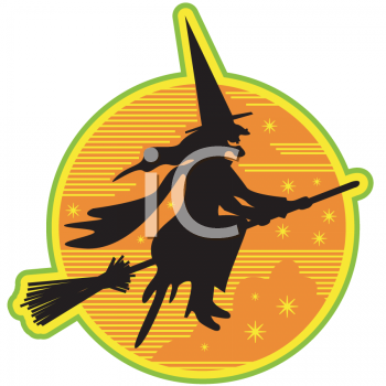 Witches Broomstick Clipart