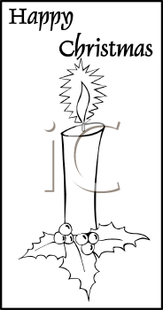 Christmas Candles Clipart