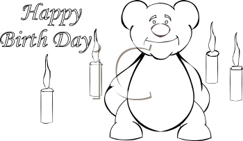 Christmas Candles Clipart