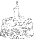 Christmas Candles Clipart