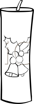 Christmas Candles Clipart