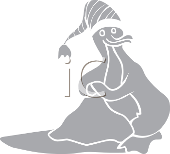 Christmas Penguin Clipart