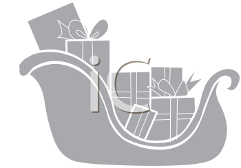 Santas Sleigh Clipart