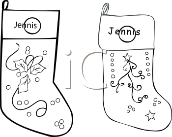 Christmas Stocking Clipart