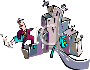 Commercial Building Clipart