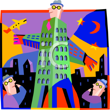 Commercial Building Clipart