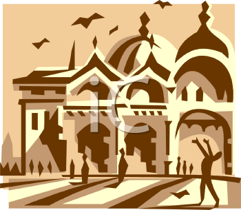 European Architecture Clipart