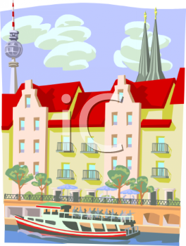 European Architecture Clipart