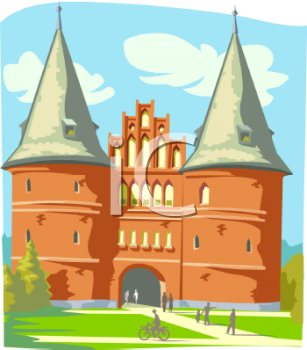 European Architecture Clipart