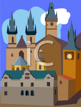 Town Architecture Clipart
