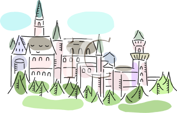 European Architecture Clipart