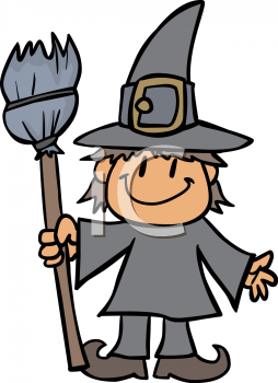 Witches Broomstick Clipart