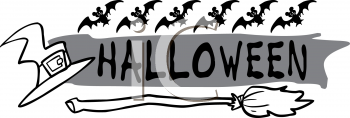 Witches Broomstick Clipart