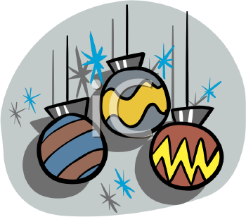 Christmas Ornaments Clipart