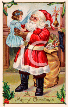 Victorian Christmas Clipart