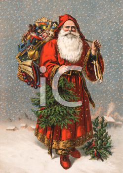 Victorian Christmas Clipart