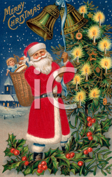 Victorian Christmas Clipart
