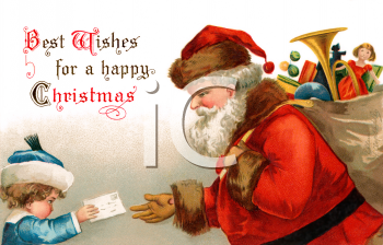 Victorian Christmas Clipart