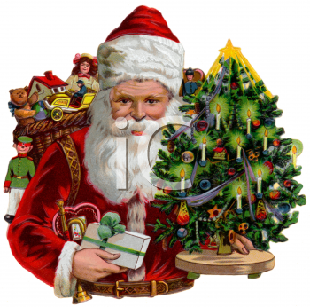 Victorian Christmas Clipart