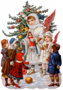 Victorian Christmas Clipart
