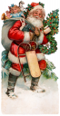 Victorian Christmas Clipart