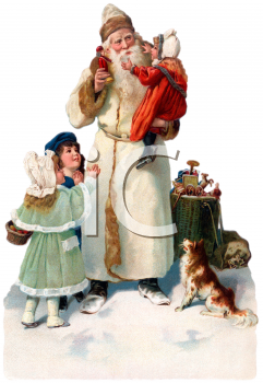 Victorian Christmas Clipart