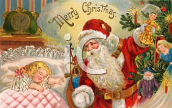 Victorian Christmas Clipart