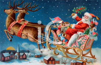 Victorian Christmas Clipart