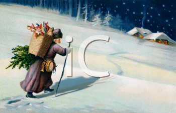 Victorian Christmas Clipart