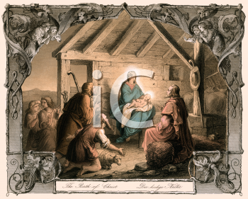 Victorian Christmas Clipart
