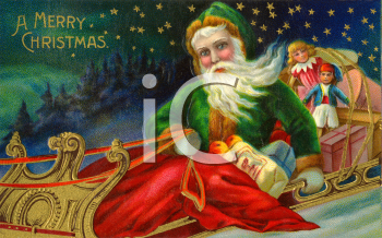 Victorian Christmas Clipart