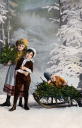 Victorian Christmas Clipart