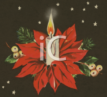 Christmas Candles Clipart