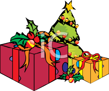 Christmas Presents Clipart