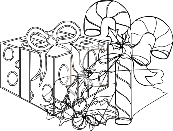 Christmas Bows Clipart