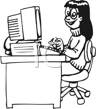 School Desk Clipart