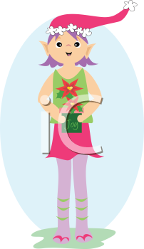 Christmas Elf Clipart
