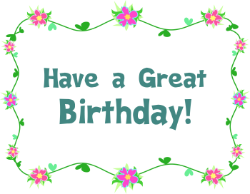 Birthday Clipart