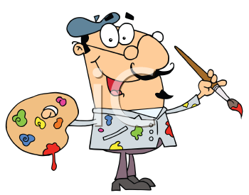 Painter Clipart