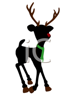 Rudolph the Red Nosed Reindeer Clipart