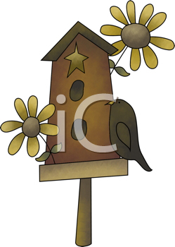Birdhouse Clipart