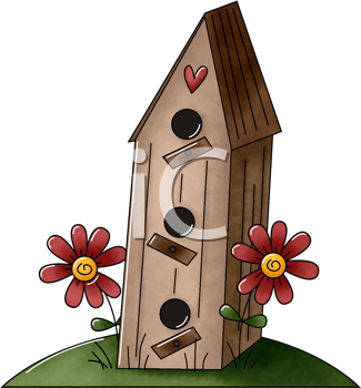 Birdhouse Clipart