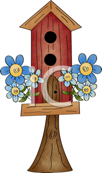 Birdhouse Clipart