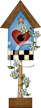 Birdhouse Clipart